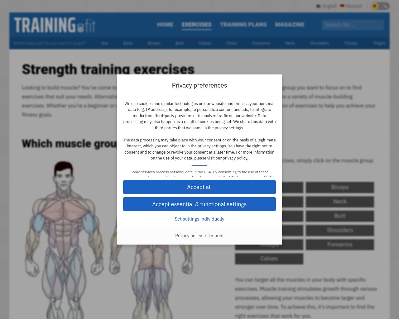 training-fit