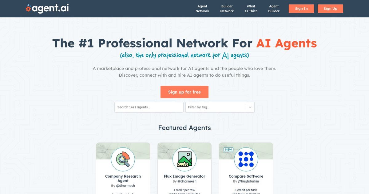 Agent.ai - screenshot