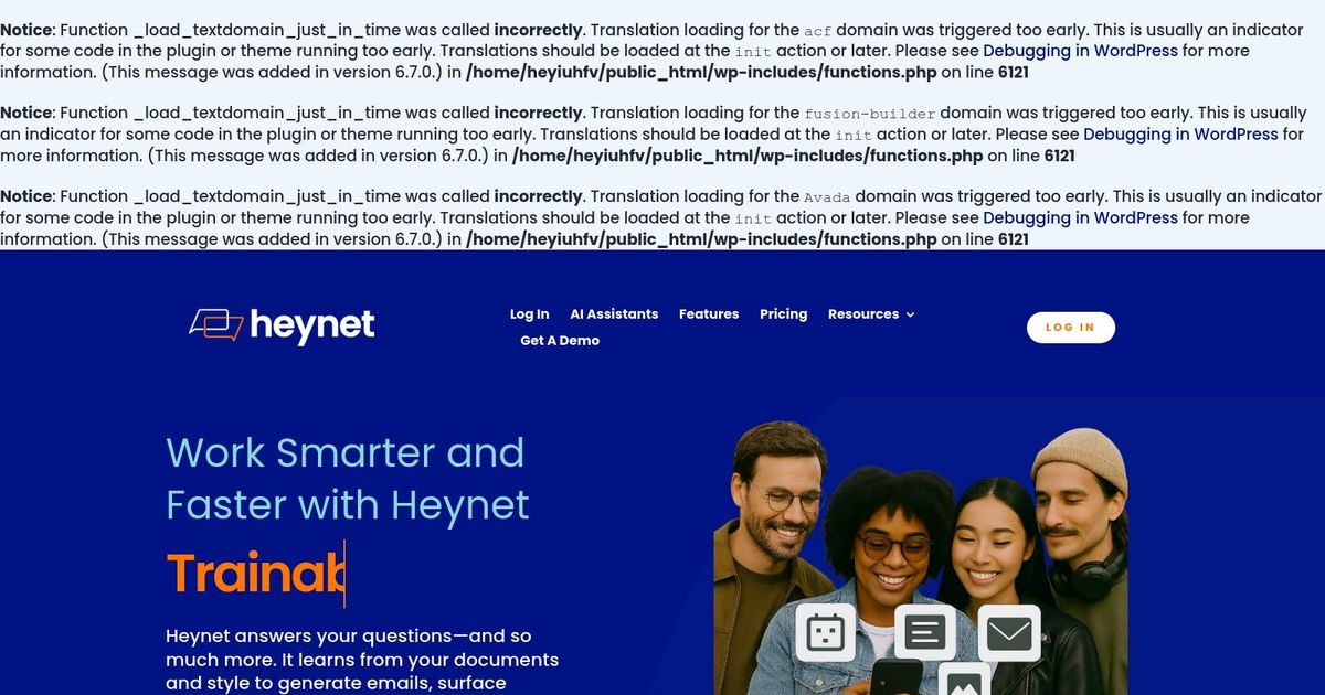Heynet - screenshot