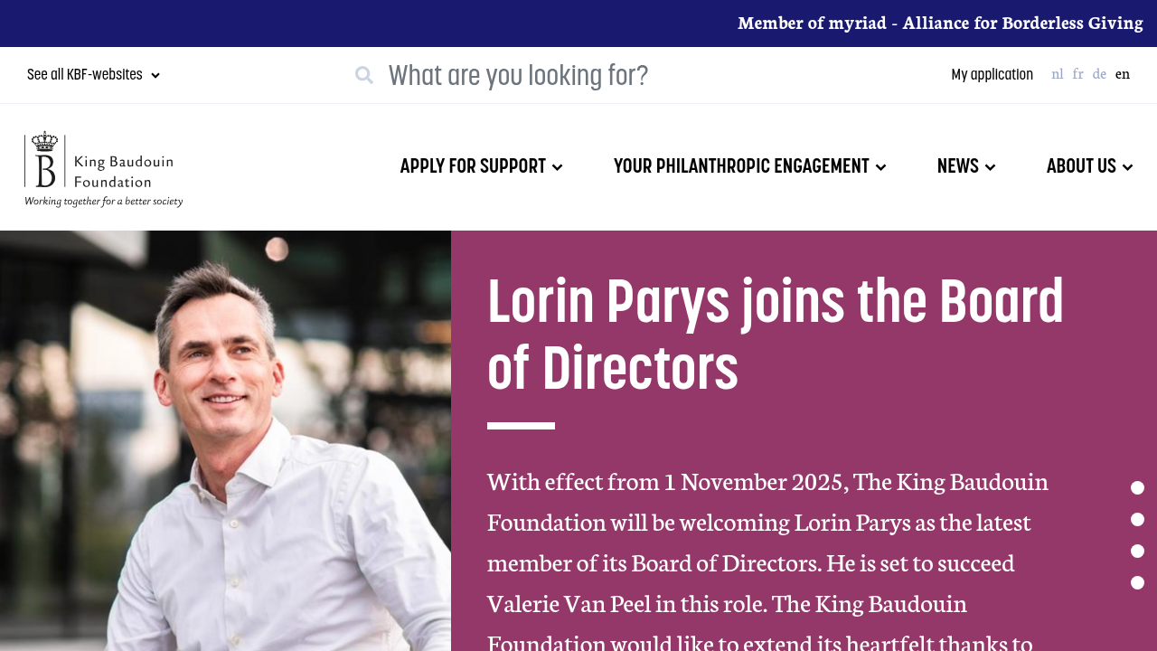 King Baoudin Foundation website