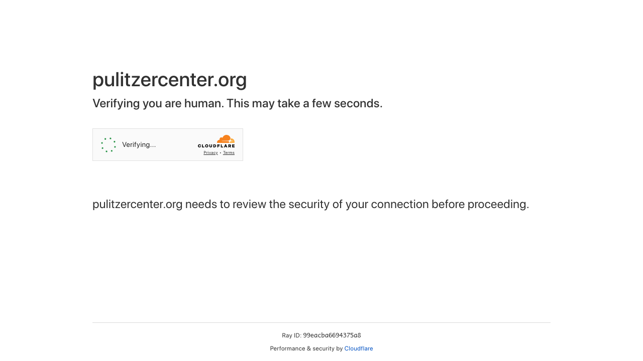Pulitzer Center on Crisis Reporting