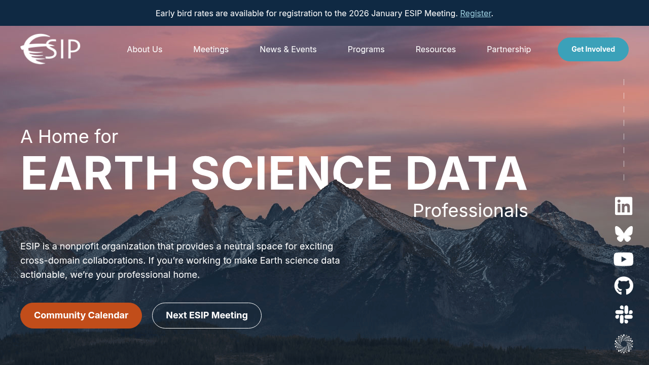Earth Science Information Partners Lab website